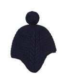 Bonnet Laine bleu marine