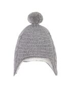 Bonnet Laine gris chiné