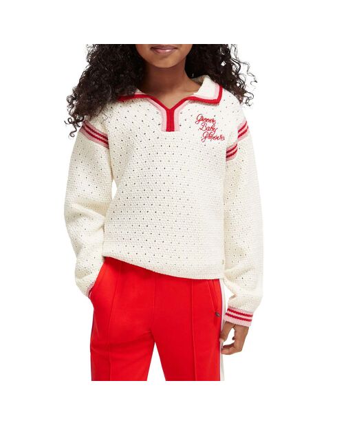 Pull Groove Baby écru