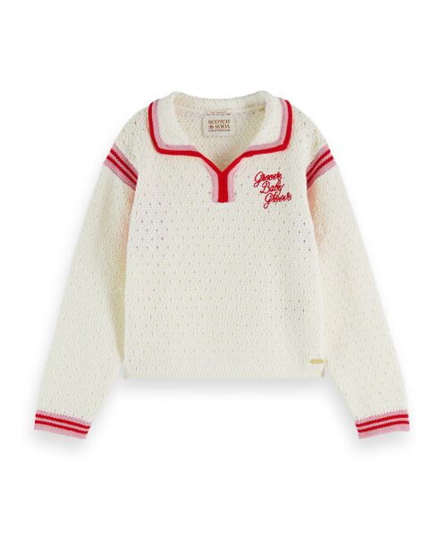 Pull Groove Baby écru