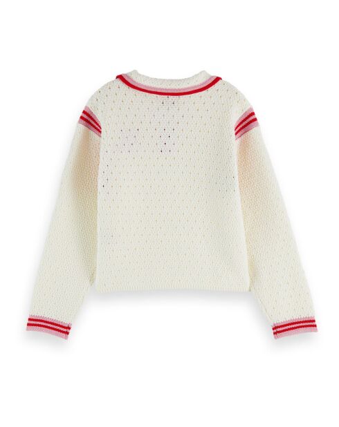 Pull Groove Baby écru