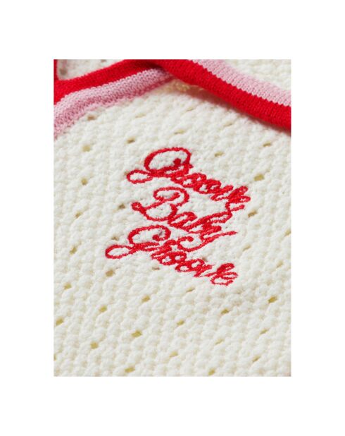Pull Groove Baby écru