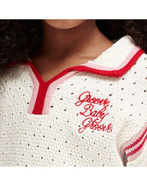 Pull Groove Baby écru