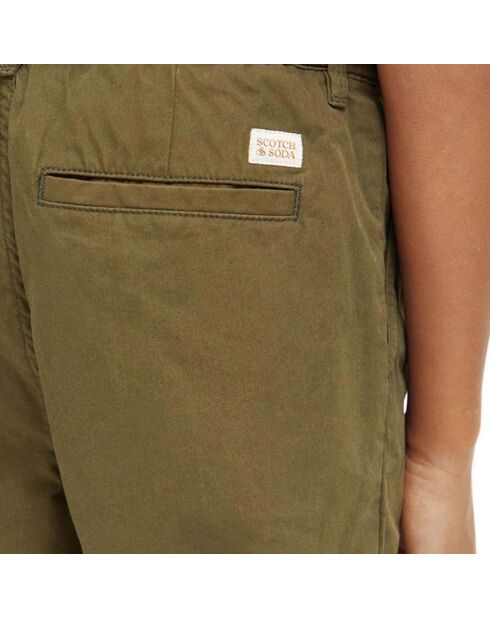 Pantalon Loose Chino  vert kaki