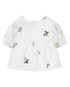 Blouse Ajourée blanche