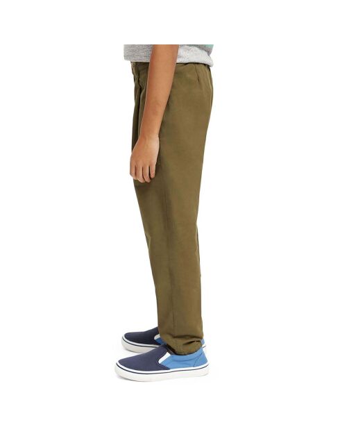 Pantalon Loose Chino  vert kaki