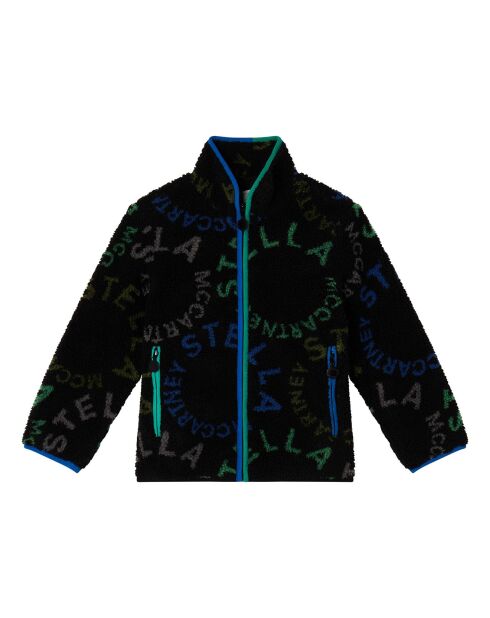 Veste Polaire Logo noire