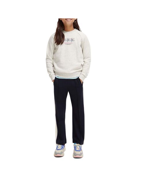 Pantalon Bicolore bleu marine