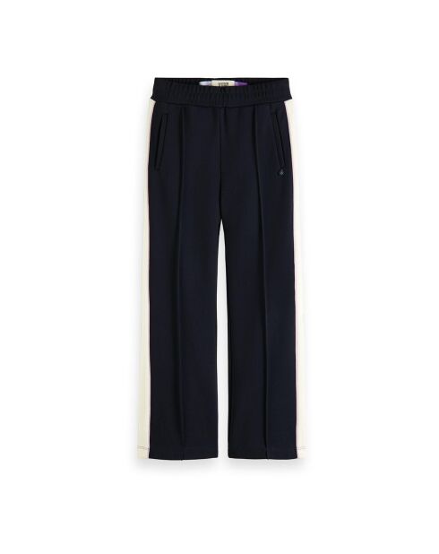 Pantalon Bicolore bleu marine