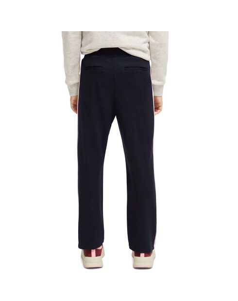 Pantalon Bicolore bleu marine