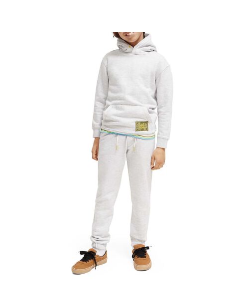 Jogging en Coton Bio Bandana gris
