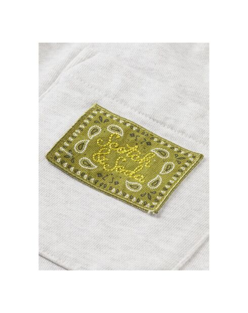 Jogging en Coton Bio Bandana gris