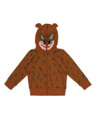 Sweat Zippé Ours marron