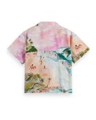Chemisette Plage rose/multicolore