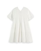 Robe Plissée blanche