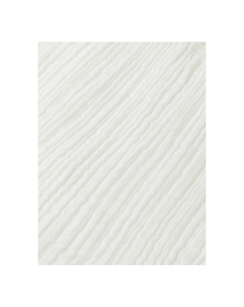 Robe Plissée blanche
