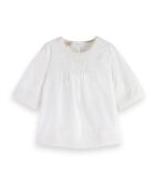 Blouse Broderie Anglaise blanche
