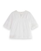 Blouse Broderie Anglaise blanche
