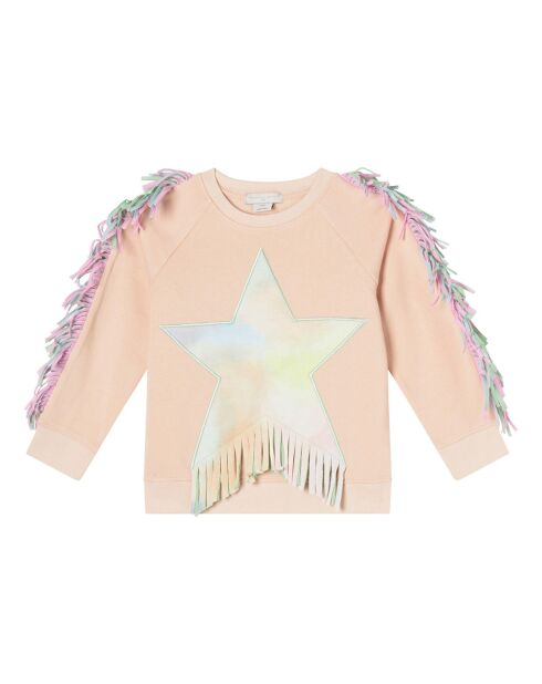 Sweat Etoile rose pâle