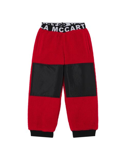 Jogging Polyester Recyclé rouge