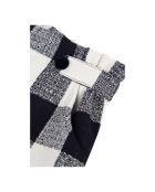 Short Carreaux bleu marine
