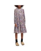 Robe Imprimée Léopard  violette