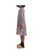 Robe Imprimée Léopard  violette