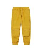 Pantalon Cargo jaune moutarde