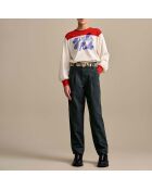 Pantalon Vicky vert foncé
