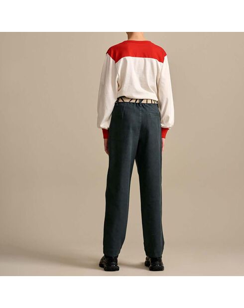 Pantalon Vicky vert foncé