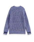 Pull Jacquard bleu