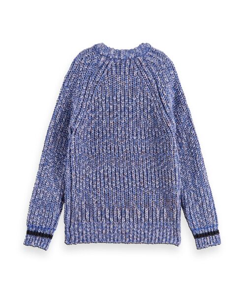 Pull Jacquard bleu