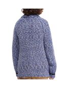 Pull Jacquard bleu