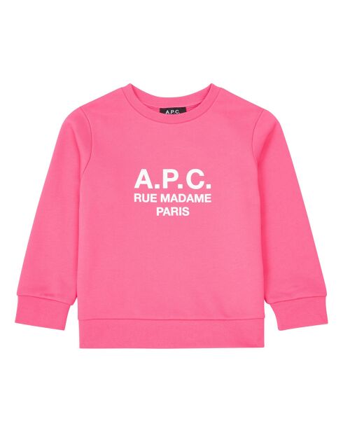 Sweat Elie Coton Bio rose