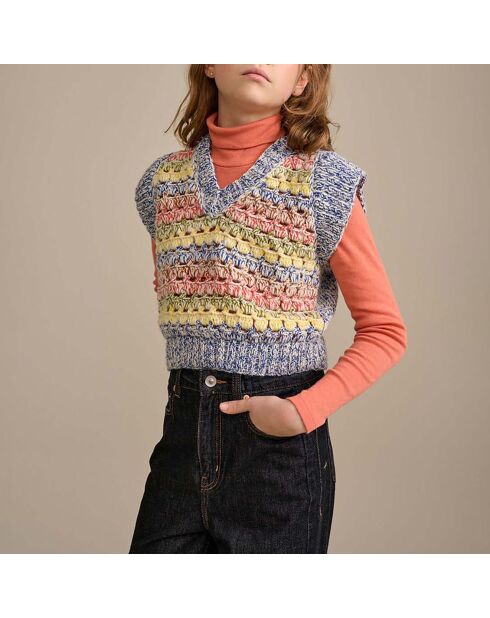 Pull Sans Manches Milic bleu
