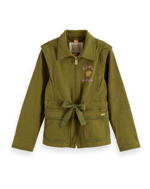 Veste Festival vert kaki