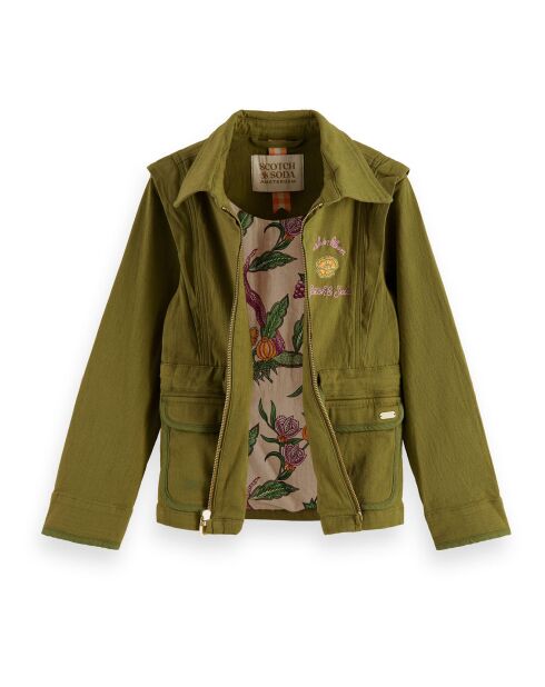 Veste Festival vert kaki