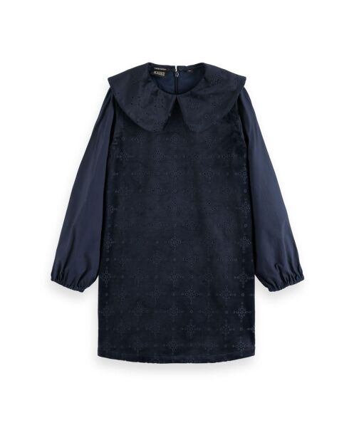 Robe Col bleu nuit