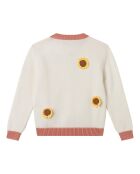 Cardigan Tournesol écru