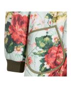 Veste Fourrée Havana bleu ciel/multicolore