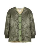Veste Fourrée Havana vert kaki