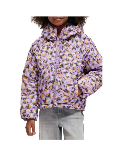 Doudoube Léopard violet/marron