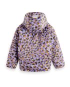 Doudoube Léopard violet/marron
