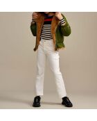 Veste fourrée Réversible Habitat vert kaki
