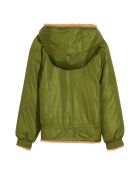 Veste fourrée Réversible Habitat vert kaki