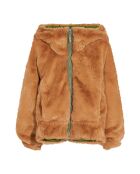 Veste fourrée Réversible Habitat vert kaki