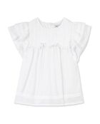 Blouse Fleur d'Hibiscus blanche