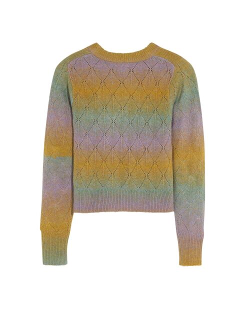 Pull Gatin Multicolore pastel