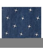 Salopette Denim Patchworks bleu jean