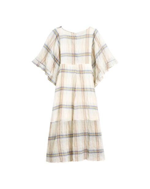 Robe Poetry blanc crème